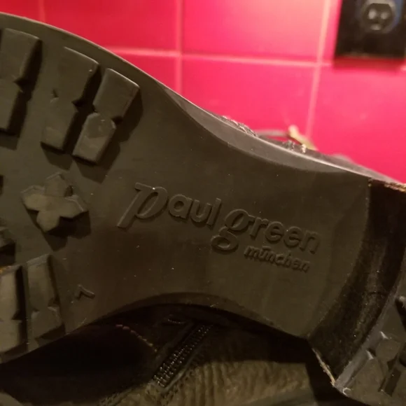 Paul Green Munchen Austria Knee High Black Boots - Picture 5 of 8